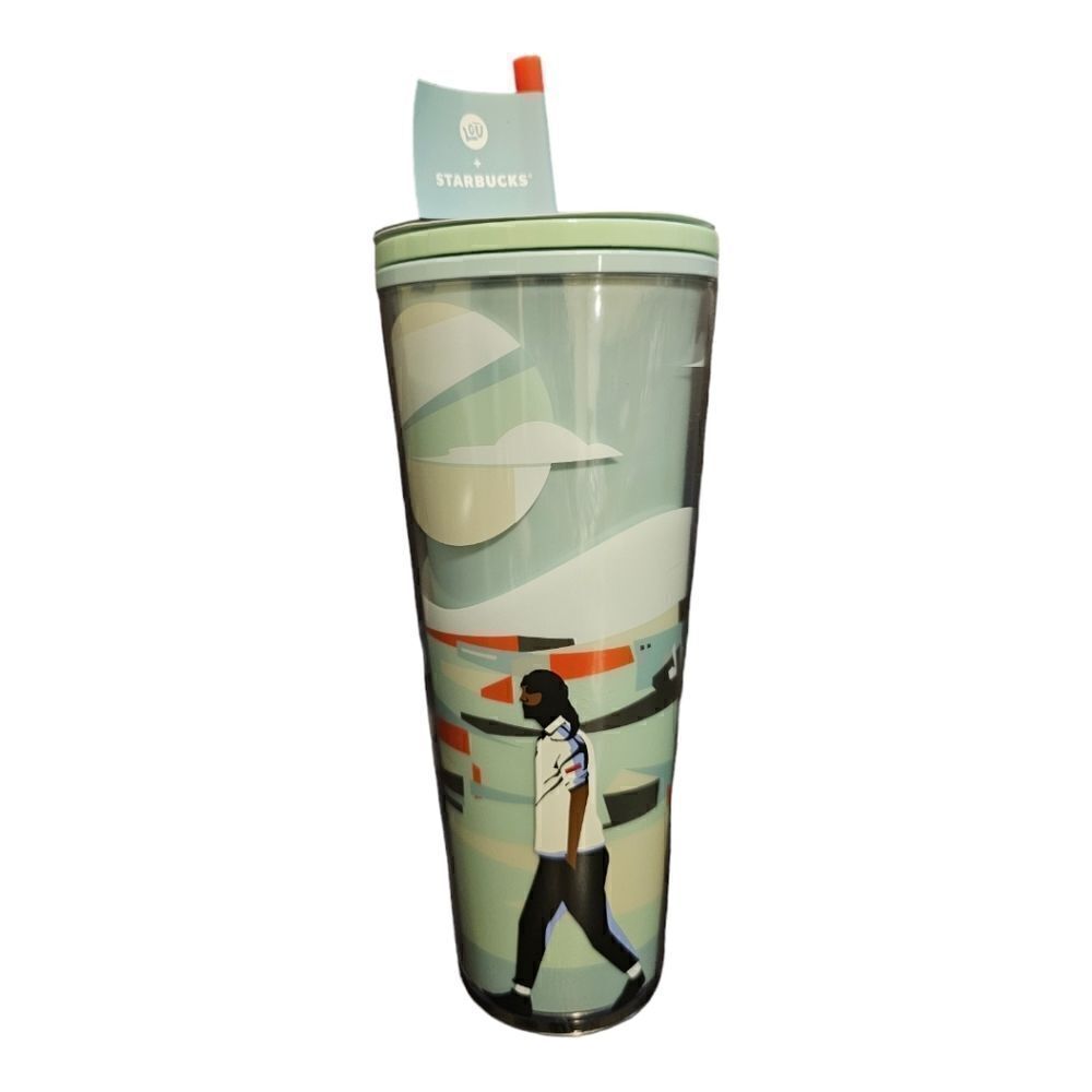 NWT! STARBUCKS Lou+ Black History 2024 Limited 🌸 Damon Brown Lou Tumbler- 24 Oz